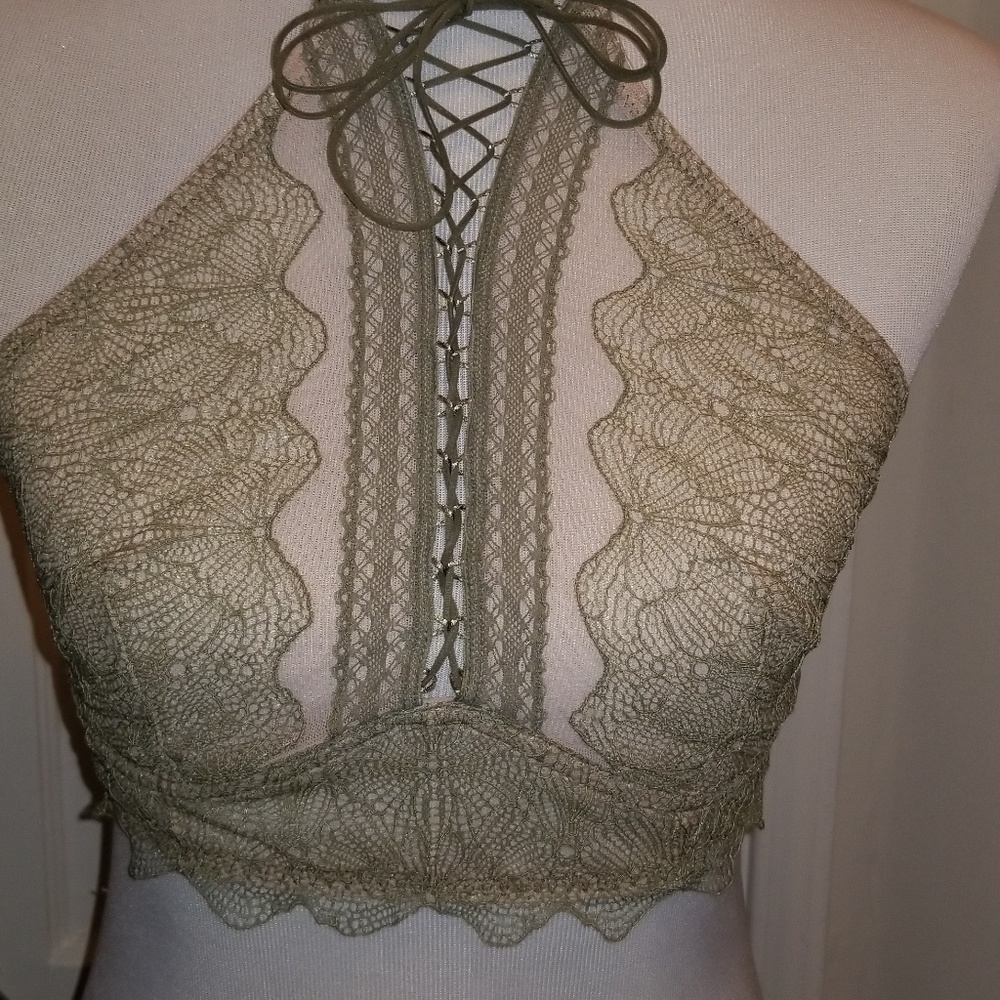 🎃Victoria's Secret Very Sexy Bralette Sage Green